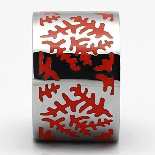Rings Alamode TK821 High polished no plating Stainless Steel Ring with Epoxy in Siam