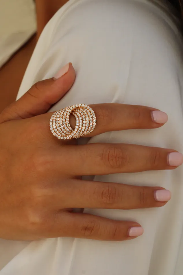 Rings anitako INFINITY FOREVER DIAMOND RING
