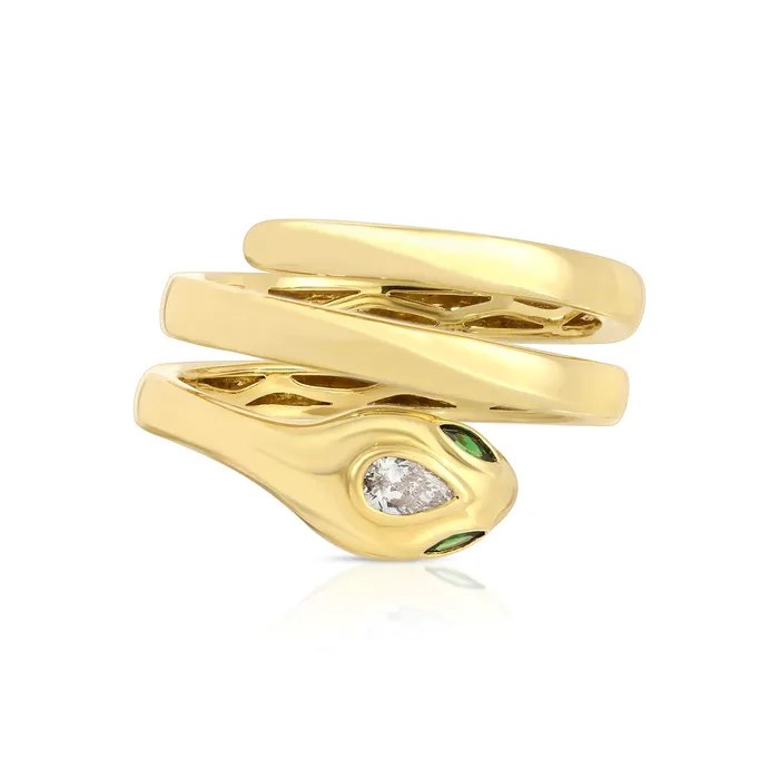 Rings anitako SNAKE COIL RING