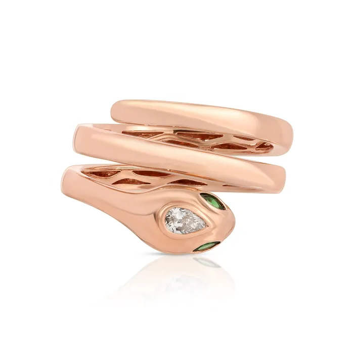 Rings anitako SNAKE COIL RING
