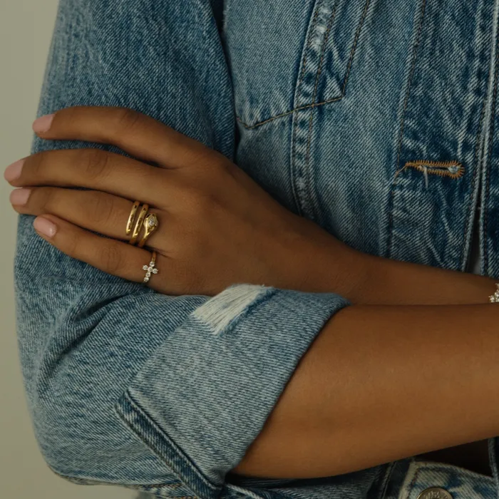 Rings anitako SNAKE COIL RING