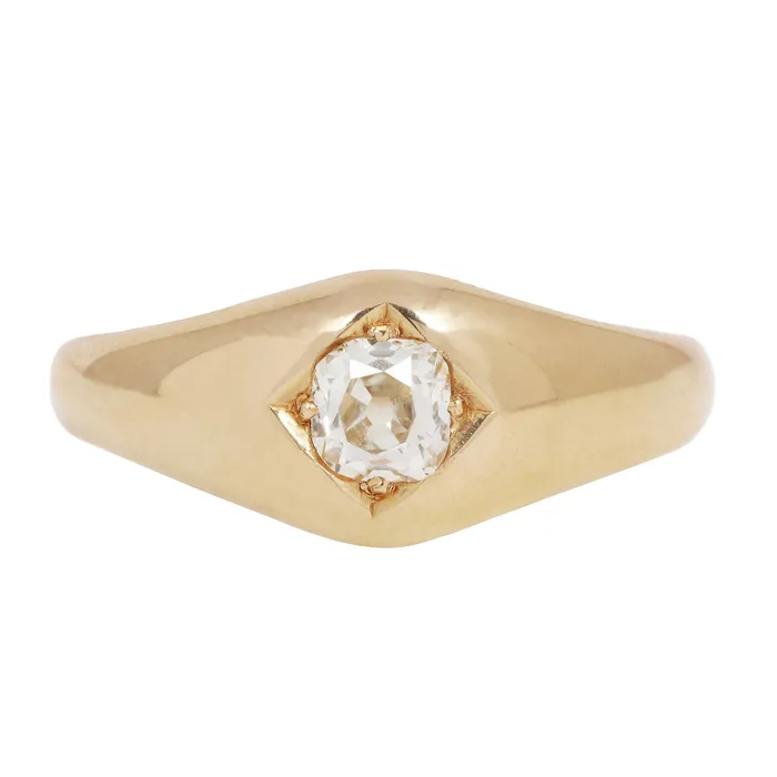 Rings Antique Vintage Jewelry Grand Star Solitaire Ring