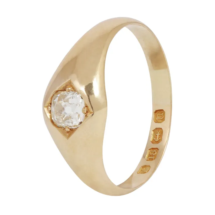 Rings Antique Vintage Jewelry Grand Star Solitaire Ring