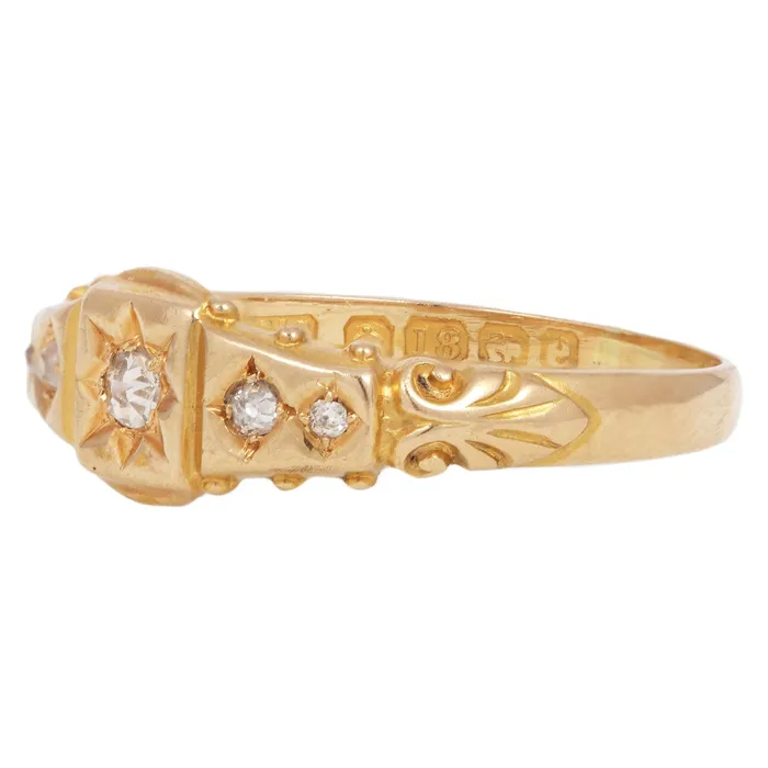 Rings Antique Vintage Jewelry Symphony Diamond Star Ring
