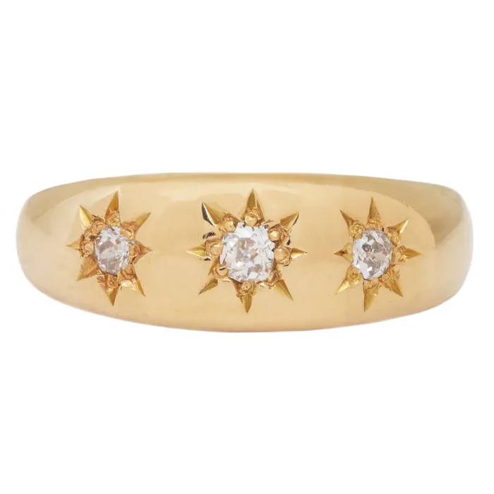 Rings Antique Vintage Jewelry Victorian Diamond Star Ring