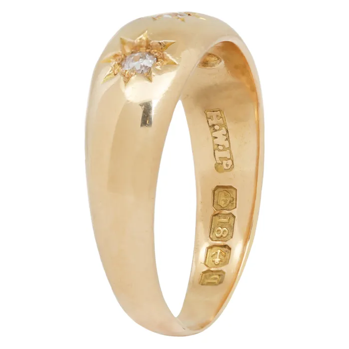 Rings Antique Vintage Jewelry Victorian Diamond Star Ring