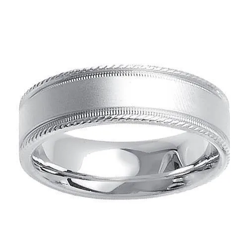 Rings deBebians Classic Mens Wedding Ring