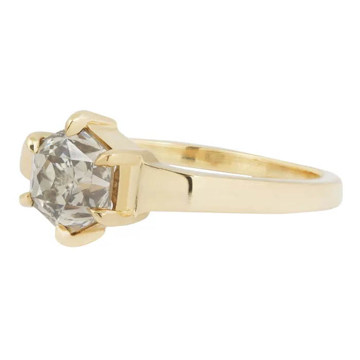 Rings Desert Star Hexagon Ring Lauren Wolf Jewelry