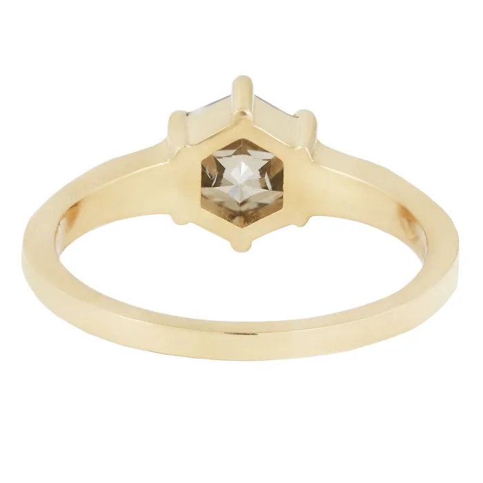 Rings Desert Star Hexagon Ring Lauren Wolf Jewelry