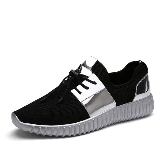 Rings Divine Inspiration Styles VANCAT Mens BlackTone GoldTone SilverTone Metallic Sneaker Shoes