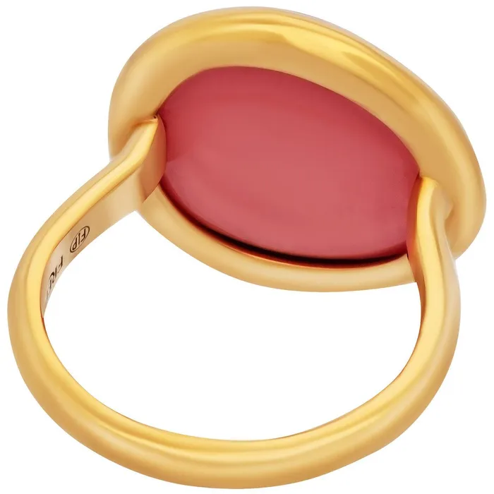 Rings Fred of Paris Fred of Paris Womens Ring Belles Rives RG Rhodochrosite Size 475 4B0814049