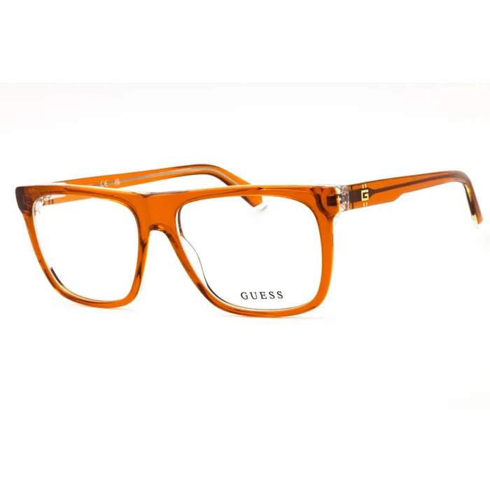 Rings Guess Mens Eyeglasses OrangeOther Acetate Square Full Rim Frame GU50089 044 GUESS Rings Guess Mens Eyeglasses OrangeOther Acetate Square Full Rim Frame GU50089 044 GUESS