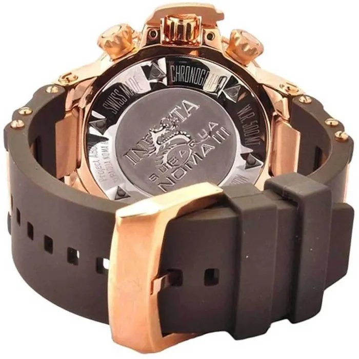 Rings Invicta Invicta 5510 Mens Subaqua Collection Rose GoldTone Chonograph Watch