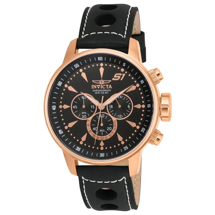 Rings Invicta Mens Chronograph Watch S1 Rally Gold Tone Case Black Strap 16013 Invicta Rings Invicta Mens Chronograph Watch S1 Rally Gold Tone Case Black Strap 16013 Invicta