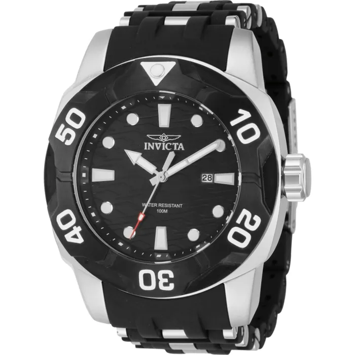 Rings Invicta Mens Watch Sea Spider Rotating Bezel Black and Silver Tone Strap 44116 Invicta Rings Invicta Mens Watch Sea Spider Rotating Bezel Black and Silver Tone Strap 44116 Invicta