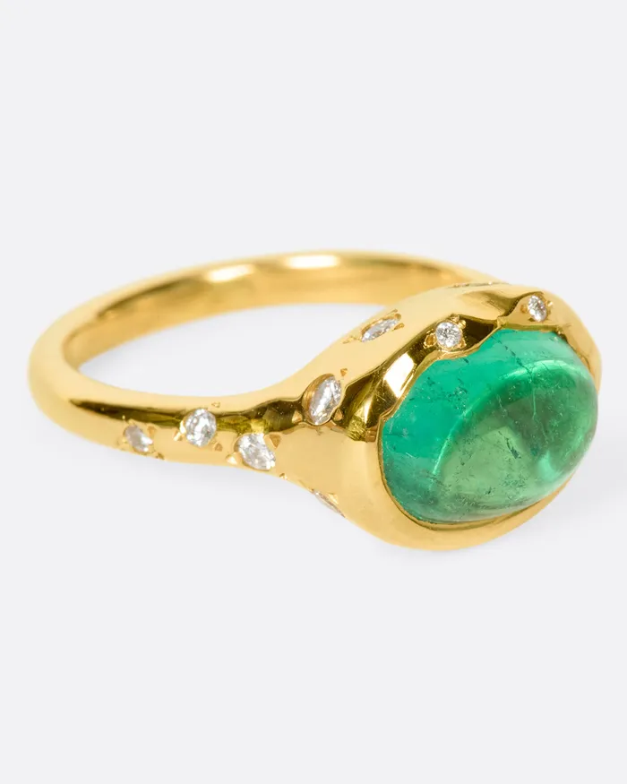 Rings KIMBERLIN BROWN Emerald Orbit Ring