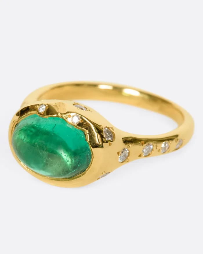 Rings KIMBERLIN BROWN Emerald Orbit Ring
