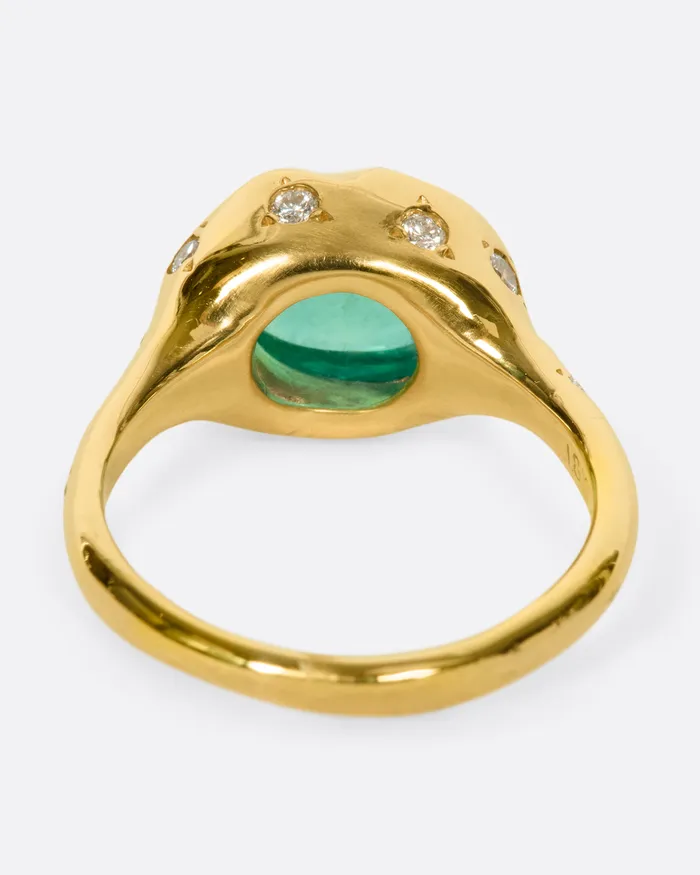 Rings KIMBERLIN BROWN Emerald Orbit Ring