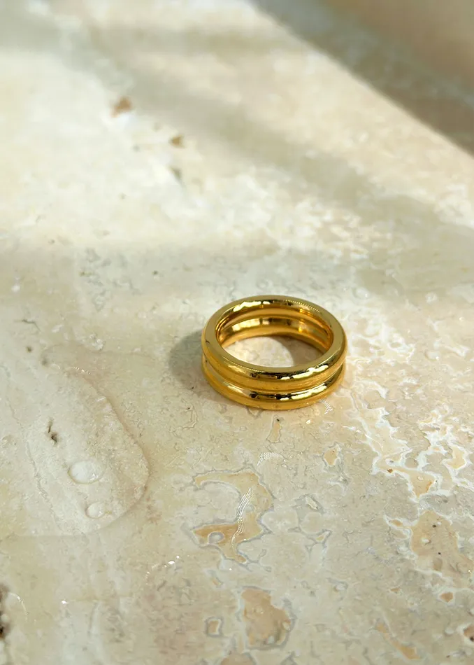 Rings Koa Ring Salt Sea
