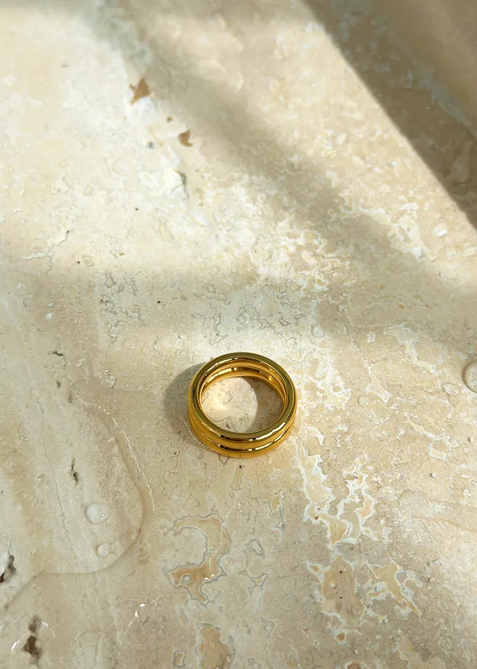 Rings Koa Ring Salt Sea