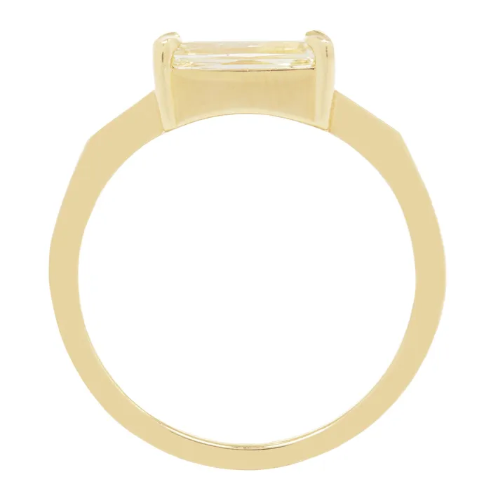 Rings Lauren Wolf Jewelry Radiant Yellow Diamond Ring