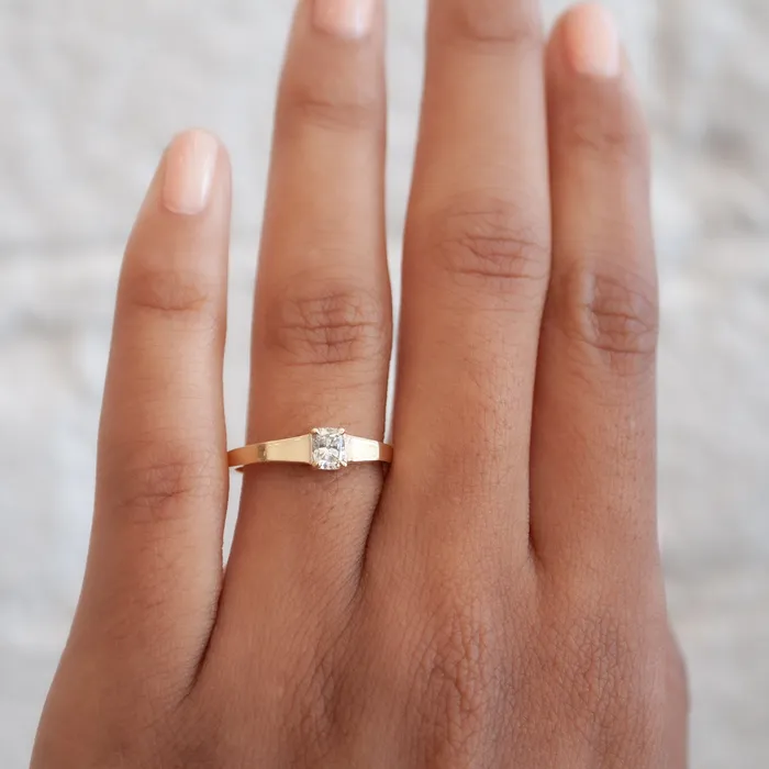 Rings Lauren Wolf Jewelry White Rock Mirage Ring