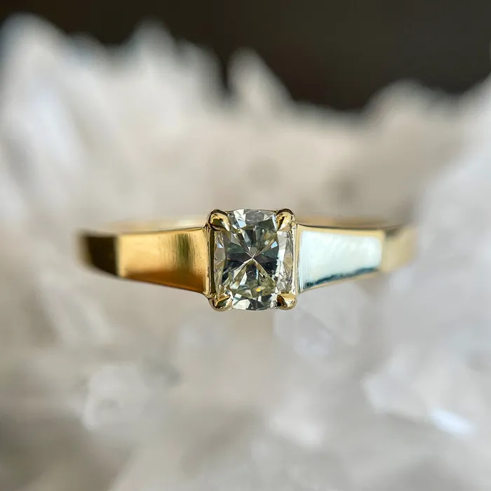Rings Lauren Wolf Jewelry White Rock Mirage Ring