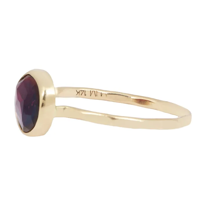 Rings Melissa Joy Manning Garnet Ring