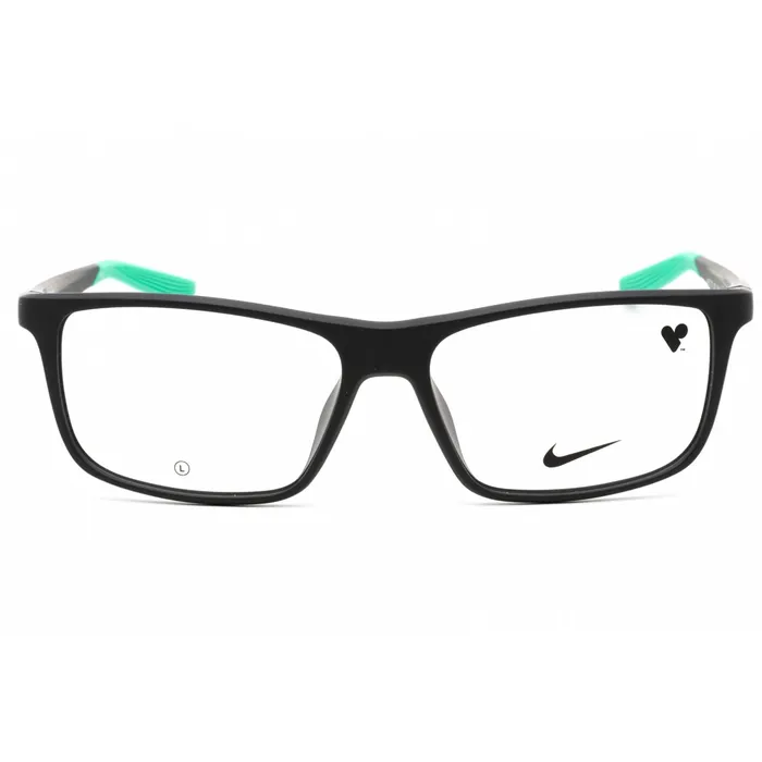 Rings Nike Nike Mens Eyeglasses Matte Gridiron Full Rim Rectangular Frame NIKE 7272 039