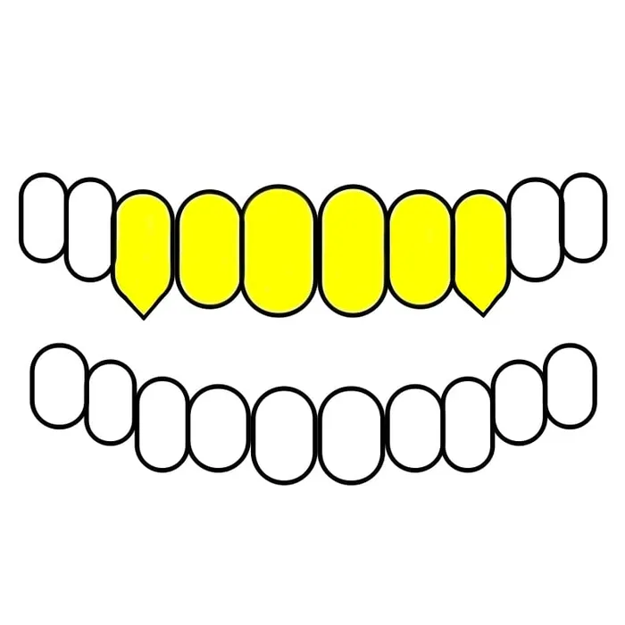 Rings Real 14K Gold FourOpen Face Vampire Fang Custom Grillz Bling Cartel Admin