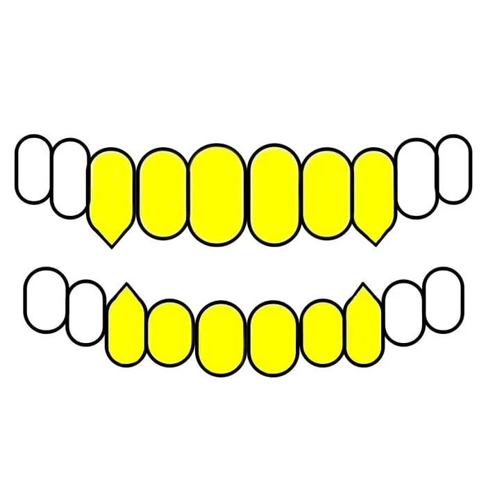 Rings Real 14K Gold FourOpen Face Vampire Fang Custom Grillz Bling Cartel Admin