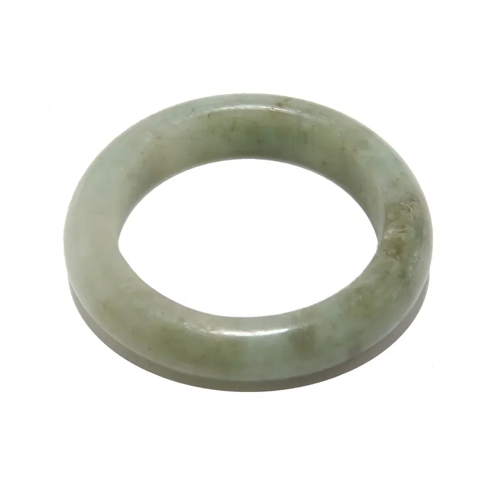 Rings Satin Crystals Jade Ring Real Green Jadeite Good Fortune Crystal