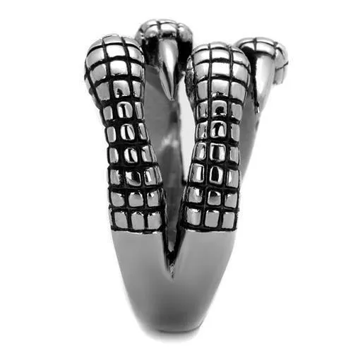 Rings TK1881 High polished no plating Stainless Steel Ring with No Stone Alamode