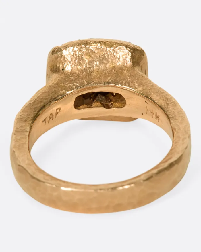 Rings TODD POWNELL Irregular Rose Gold Ring