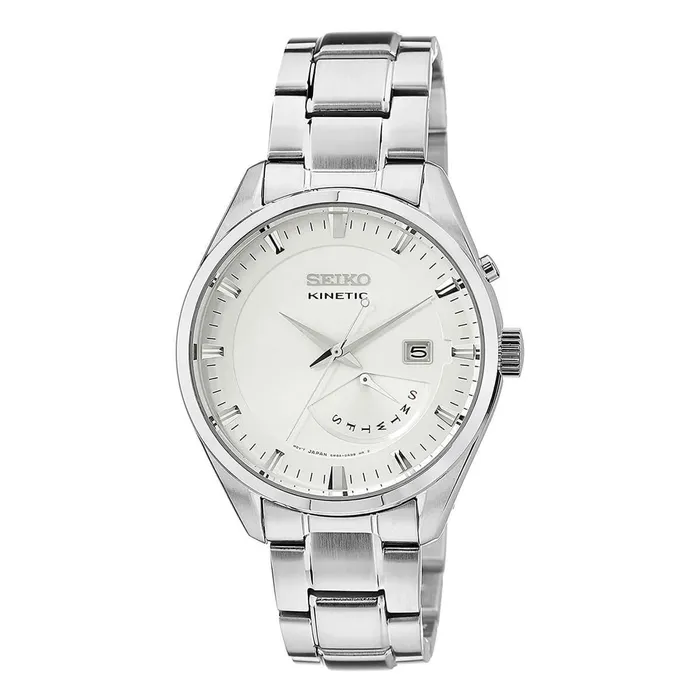 Seiko Bracelets Seiko Mens Bracelet Watch Discover More White Dial Kinetic SRN043P1 Seiko Bracelets Seiko Mens Bracelet Watch Discover More White Dial Kinetic SRN043P1