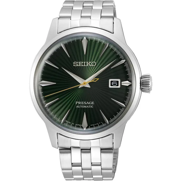 SEIKO Bracelets Seiko Mens Watch Presage Cocktail Time Power Reserve Silver SS Bracelet SRPE15J1 SEIKO Bracelets Seiko Mens Watch Presage Cocktail Time Power Reserve Silver SS Bracelet SRPE15J1