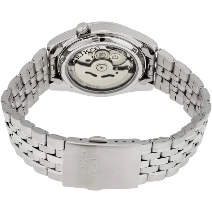 Seiko Mens Watch Series 5 Automatic Silver Dial Stainless Steel Bracelet SNK385K1 SEIKO Bracelets Seiko Mens Watch Series 5 Automatic Silver Dial Stainless Steel Bracelet SNK385K1 SEIKO Bracelets