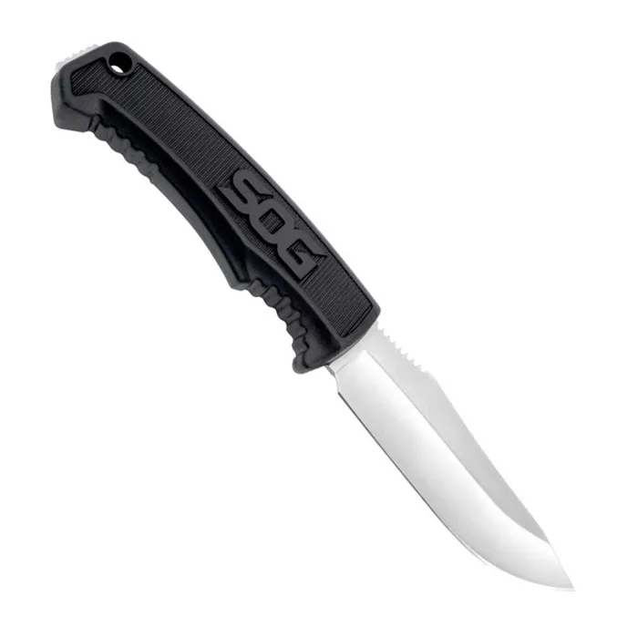 SOG Bracelets SOG Field Knife Clip Point Satin Finish Stainless Steel Fixed Blade FK1001CP SOG Bracelets SOG Field Knife Clip Point Satin Finish Stainless Steel Fixed Blade FK1001CP