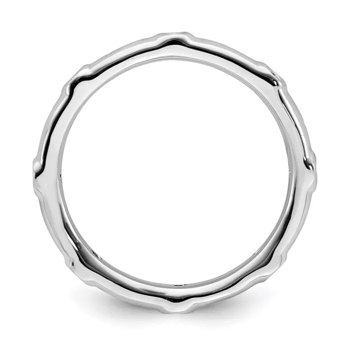 Stackable Expressions Sterling Silver Stackable Expressions Created Emerald Ring QSK378 Rings Stackable Expressions Sterling Silver Stackable Expressions Created Emerald Ring QSK378 Rings