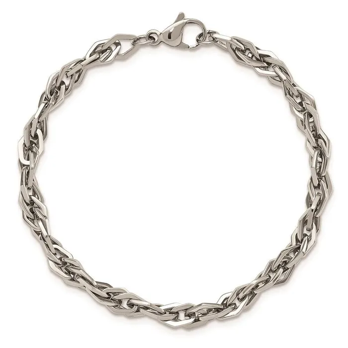 Stainless Steel Polished Bracelet Chisel Bracelets Stainless Steel Polished Bracelet Chisel Bracelets