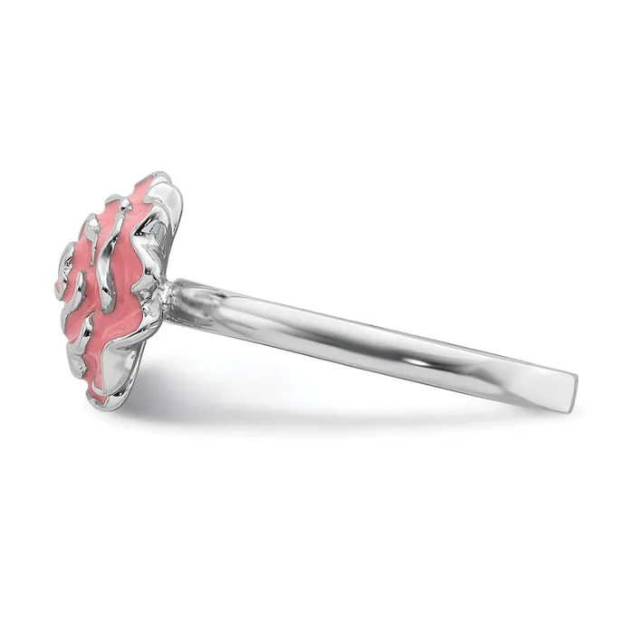 Sterling Silver Stackable Expressions Carnation Ring QSK927 Stackable Expressions Rings Sterling Silver Stackable Expressions Carnation Ring QSK927 Stackable Expressions Rings