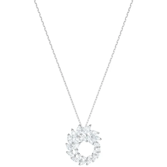 Swarovski Womens Necklace Louison Swirl LeafShaped Crystals Pendant 5415989 Swarovski Necklaces Swarovski Womens Necklace Louison Swirl LeafShaped Crystals Pendant 5415989 Swarovski Necklaces