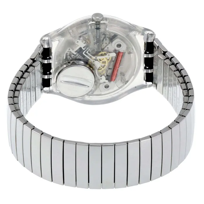 Swatch Unisex Watch Silverall Quartz Silver Dial Stainless Steel Bracelet GM416A Swatch Bracelets Swatch Unisex Watch Silverall Quartz Silver Dial Stainless Steel Bracelet GM416A Swatch Bracelets
