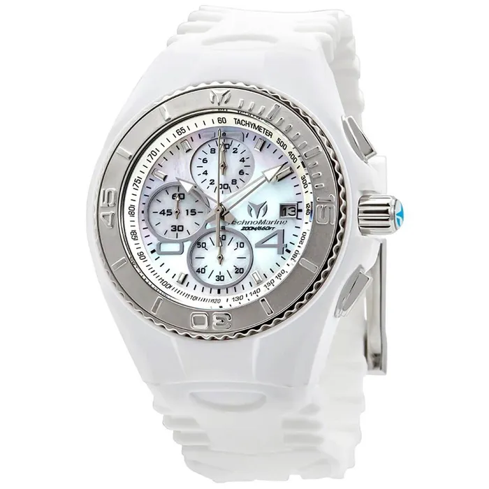 TechnoMarine Rings Technomarine Mens Chrono Watch Cruise JellyFish Silver Tone Bezel Strap TM115356 TechnoMarine Rings Technomarine Mens Chrono Watch Cruise JellyFish Silver Tone Bezel Strap TM115356