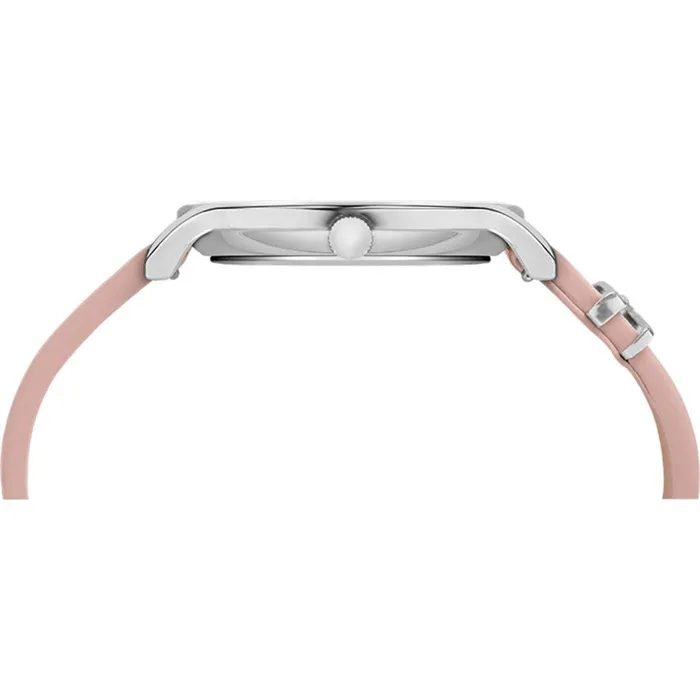 Timex Watches Timex Womens Quartz Watch Transcend White Dial Leather Strap TW2T47900 Timex Watches Timex Womens Quartz Watch Transcend White Dial Leather Strap TW2T47900