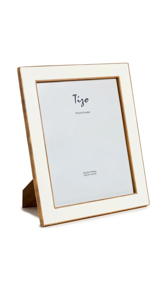 Tizo Design Faux Horn Border Frame 8x10 Tizo Design Necklaces