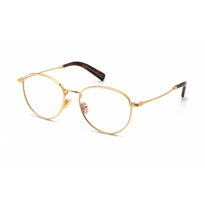 Tom Ford Tom Ford Mens Eyeglasses Shiny Deep Gold Oval Metal FullRim Frame FT5749B 030 Earrings Tom Ford Tom Ford Mens Eyeglasses Shiny Deep Gold Oval Metal FullRim Frame FT5749B 030 Earrings