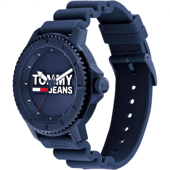 Tommy Hilfiger Mens Watch Tokyo Resin Case Blue Silicone Rubber Strap 1792000 Tommy Hilfiger Watches Tommy Hilfiger Mens Watch Tokyo Resin Case Blue Silicone Rubber Strap 1792000 Tommy Hilfiger Watches