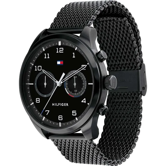 Tommy Hilfiger Tommy Hilfiger Mens Quartz Watch Patrick Dual Time Milanese Mesh Bracelet 1791787 Bracelets Tommy Hilfiger Tommy Hilfiger Mens Quartz Watch Patrick Dual Time Milanese Mesh Bracelet 1791787 Bracelets