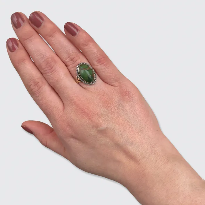 Turquoise Diamond Cluster Ring 21stfinds Rings